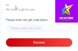 82lottery Gift code